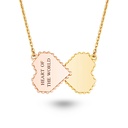 Double Heart Necklace #2