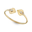 Double Heart Of The World Bangle #2