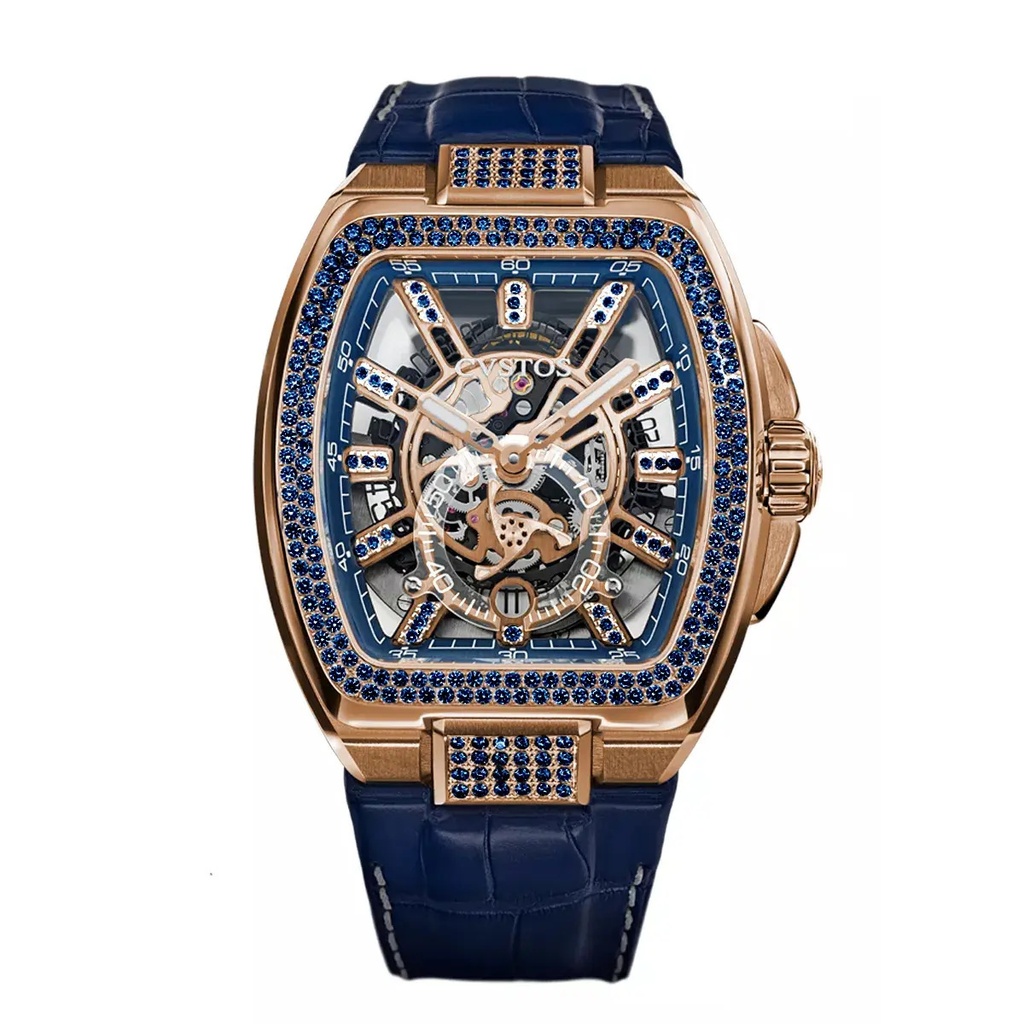 Cvstos Metropolitan PS Rose Gold/SQLT 5N Dial/Sapphire - 42mm F00103.4225004