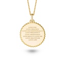 Love Frequency Star Diamond Necklace #2
