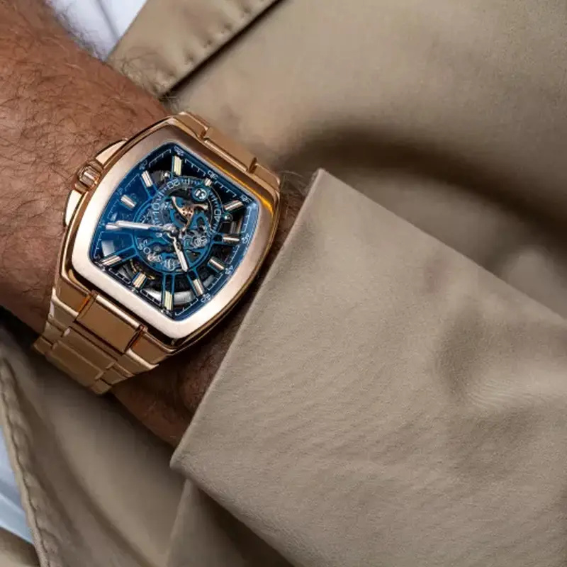 Cvstos Metropolitan PS Rose Gold/SQLT Blue - 42mm F00103.4223001 #2