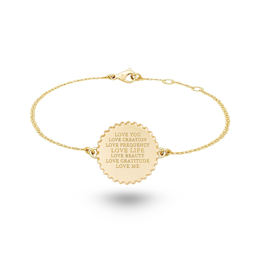 Love Frequency Full Diamond Bracelet #2