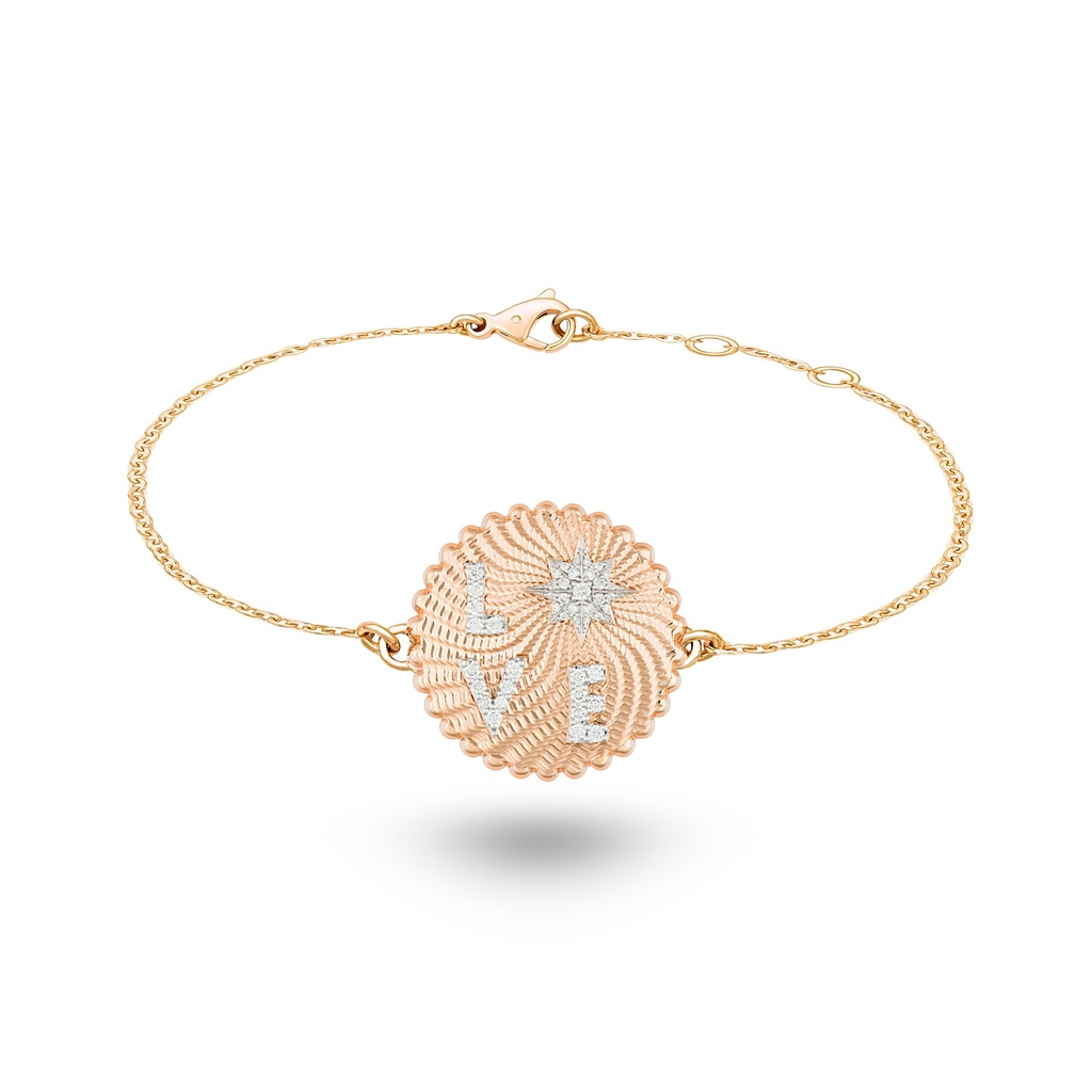 Love Frequency Full Diamond Bracelet #3