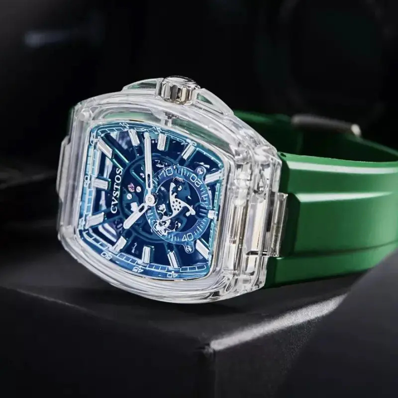 Cvstos Metropolitan PS Sapphire/SQLT Green - 42mm F00103.4287001 #2