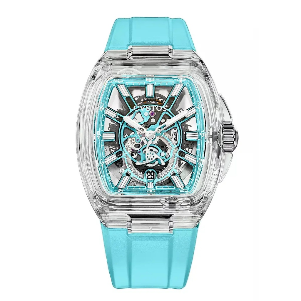 Cvstos Metropolitan PS Sapphire/SQLT Ice Blue - 42mm F00103.4283004