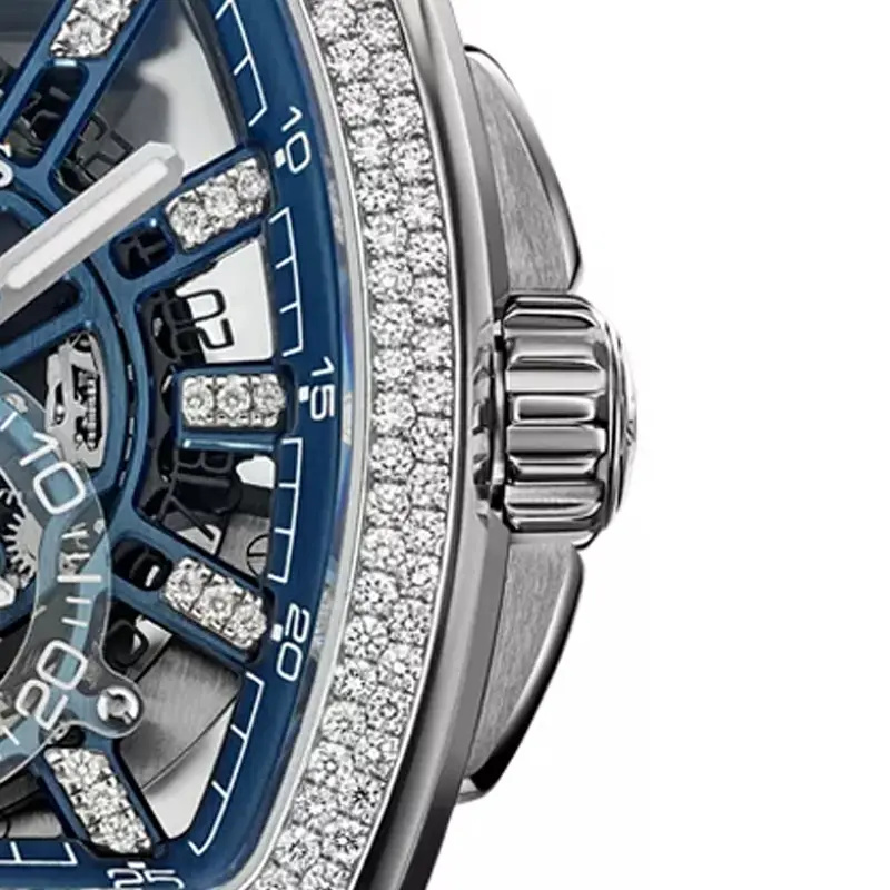 Cvstos Metropolitan PS Titanium/SQLT Blue Dial/Diamond - 42mm F00103.4216001 #3