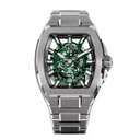 Cvstos Metropolitan PS Titanium/SQLT Green - 42mm F00103.4217001