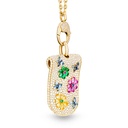 Eden Diamond Tag Necklace #3
