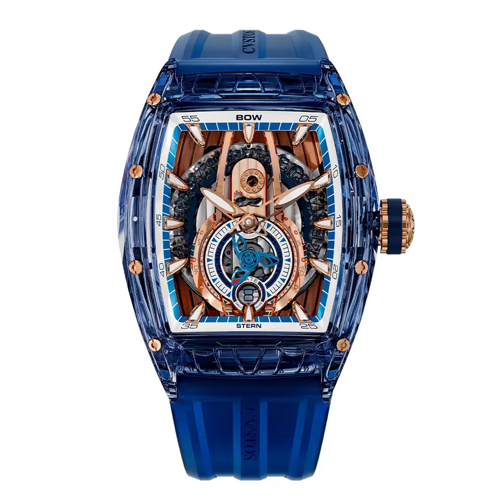 Cvstos Sealiner PS Blue Sapphire Blue Dial - 41mm C00103.4182001