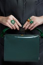 As Above So Below Ring In Malachite #2