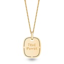Peace Maker Necklace With Enamel #2