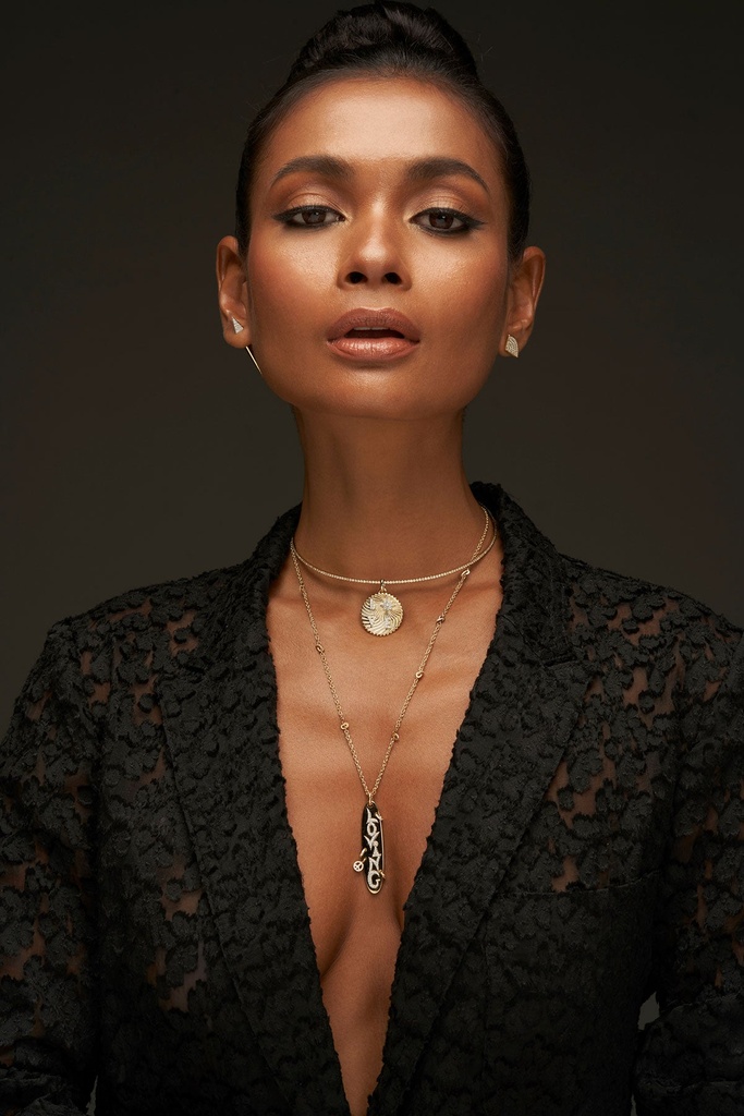 Loving Necklace In Yellow Gold #3