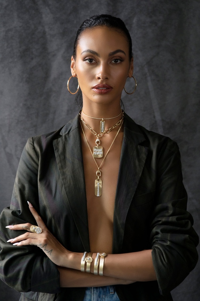 Awaken Diamond Arrow Necklace #3
