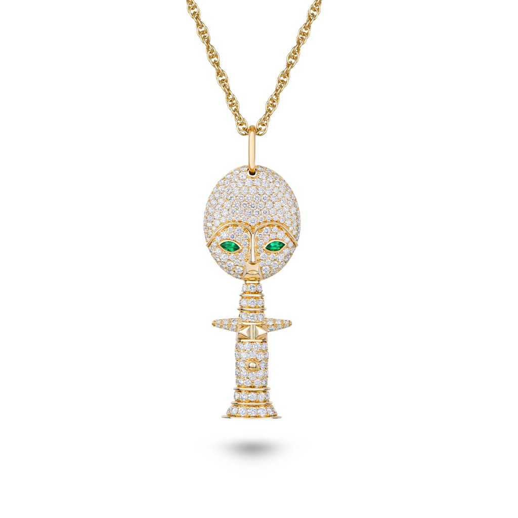 Double Sided Moon Goddess Necklace #2