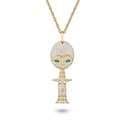 Double Sided Moon Goddess Necklace #2