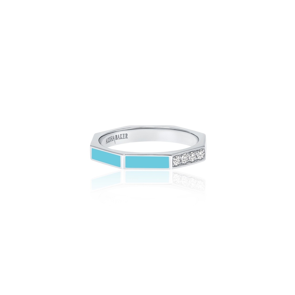 Aisha Baker Fingers Crossed Light Blue White Gold Ring OC015_2.jpg