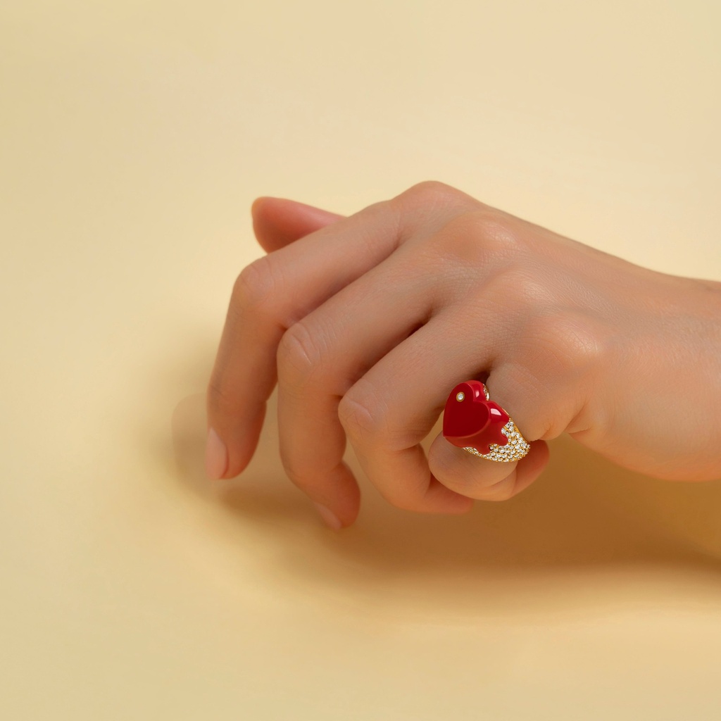 Aisha Baker Sweet Love Diamond Red Pinky Ring SL001_1.jpg