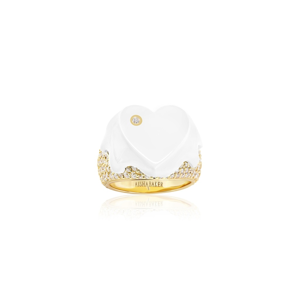 Aisha Baker Sweet Love Diamond White Pinky Ring SL004_2.jpg