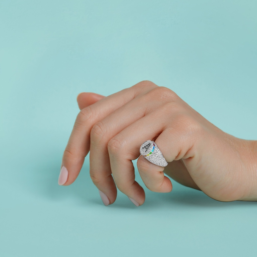Aisha Baker Signet Dreams Diamond White Gold Pinky Ring SD002_1.jpg