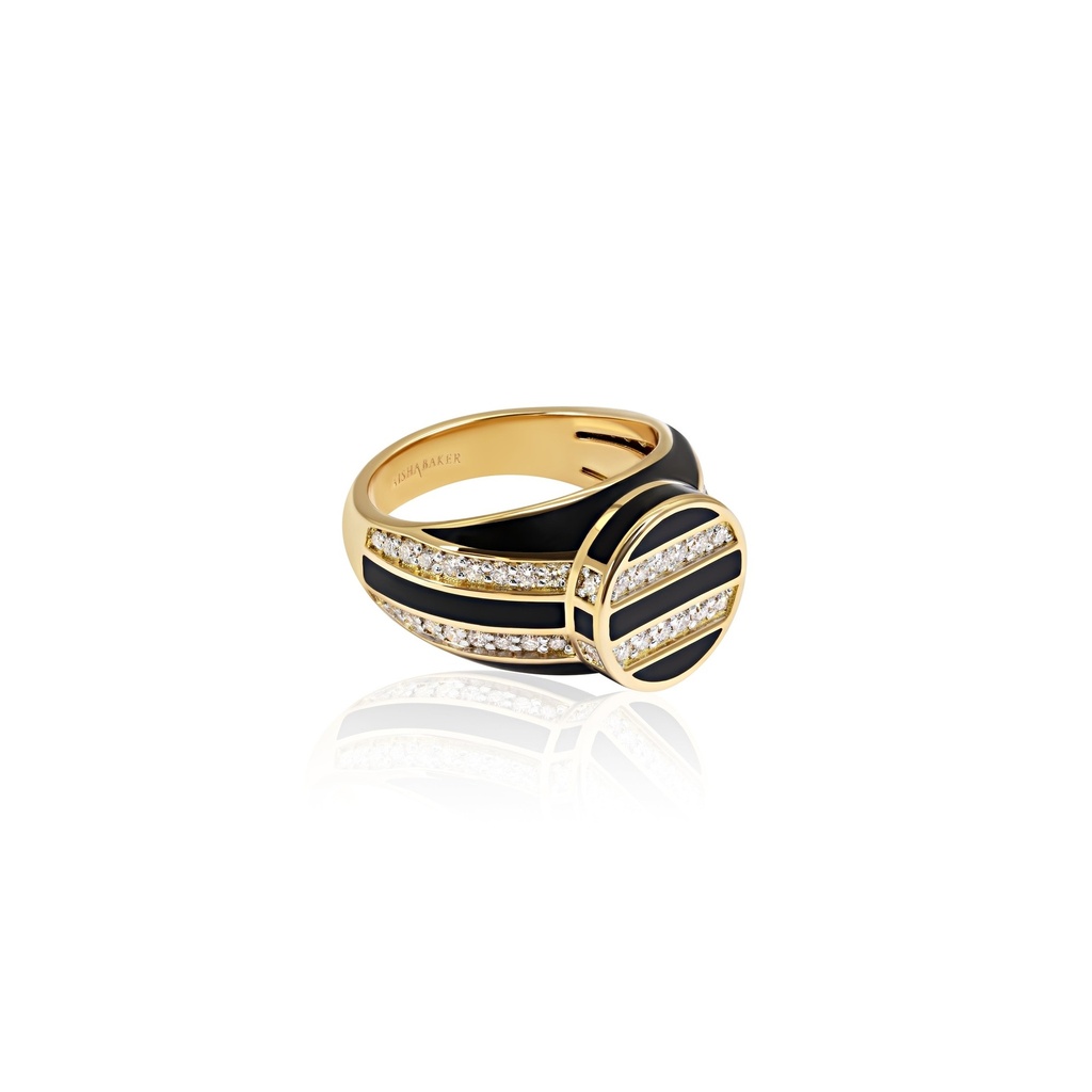 Aisha Baker Signet Dreams Deco Yellow Gold Pinky Ring SD009_3.jpg