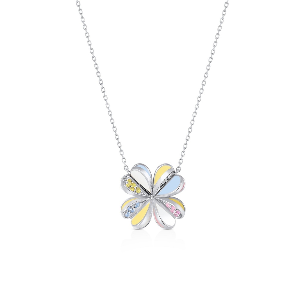 Aisha Baker Lucky You Petite Necklace White Gold_1.jpg