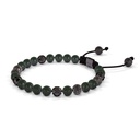 Shamballa Jewels 6mm Black Gold, Black Diamond & Ceramic Non-Braided Shamballa Bracelet (Right View)