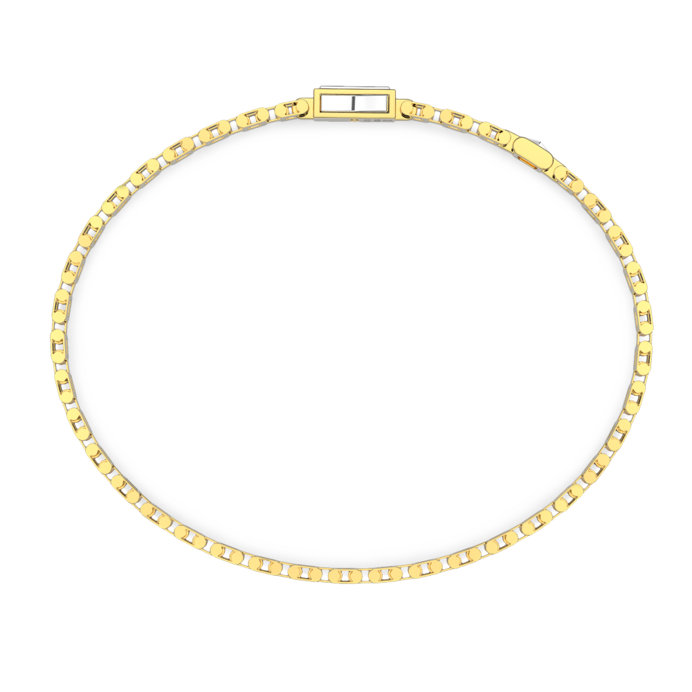 Zancan link-only bracelet in 18kt gold. #2