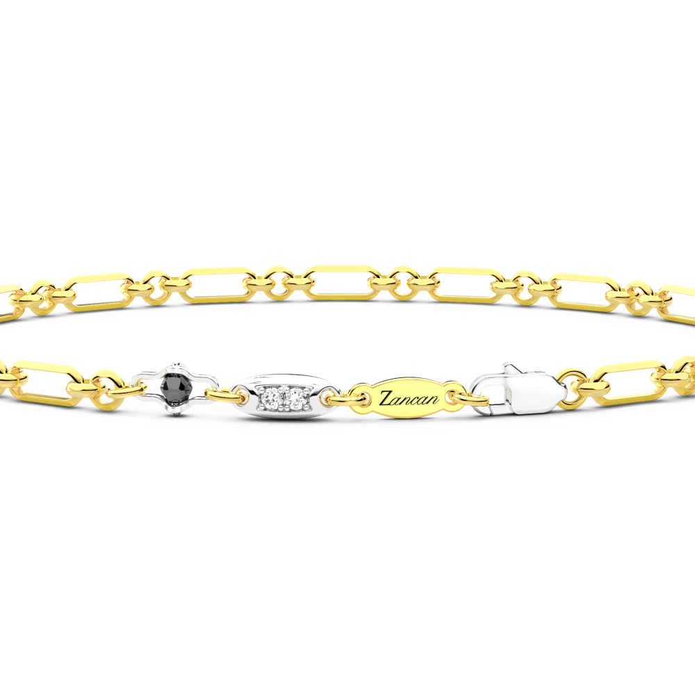 Zancan link-only bracelet in 18kt gold. #2