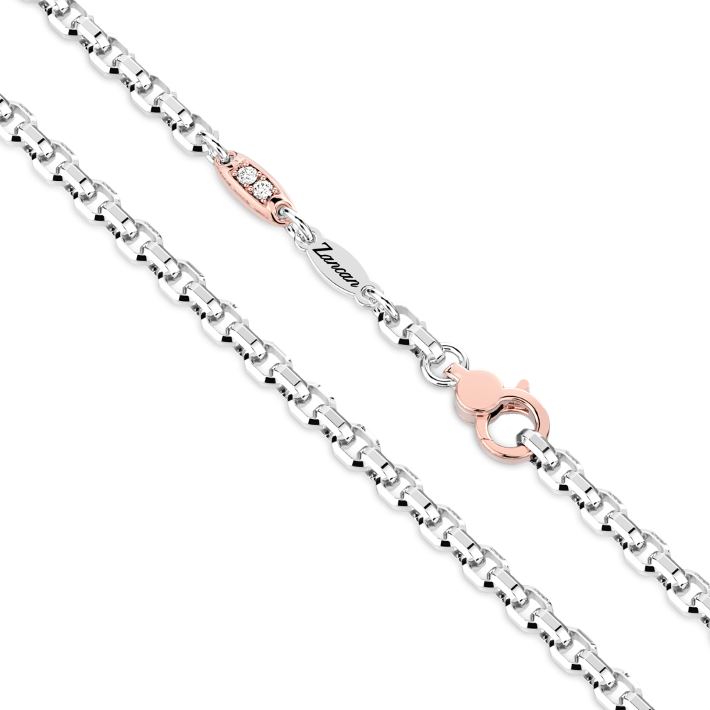 Zancan link-only necklace in 18kt gold. #2