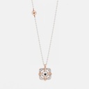 Zancan gold necklace with wind rose pendant and diamonds. #2