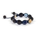 Shamballa Jewels 10mm Shamballa Braided Bracelet (Left View) - D240970