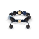 Shamballa Jewels 10mm Shamballa Braided Bracelet (Back View) - D240970