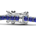 Zancan tennis bracelet in 18kt gold and sapphires. #2