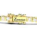 Zancan tennis bracelet in 18k gold and diamonds. #2