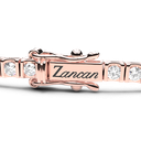 Zancan tennis bracelet in 18k gold and diamonds. #2