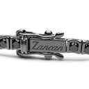 Zancan tennis bracelet in 18kt gold and black diamonds. #2