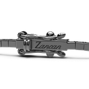 Zancan tennis bracelet in 18kt gold with black and white diamonds. #2