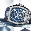 Metropolitan PS Titanium/SQLT Blue Dial/Diamond