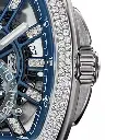 Metropolitan PS Titanium/SQLT Blue Dial/Diamond