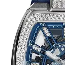 Metropolitan PS Titanium/SQLT Blue Dial/Diamond F00103.4216001#3