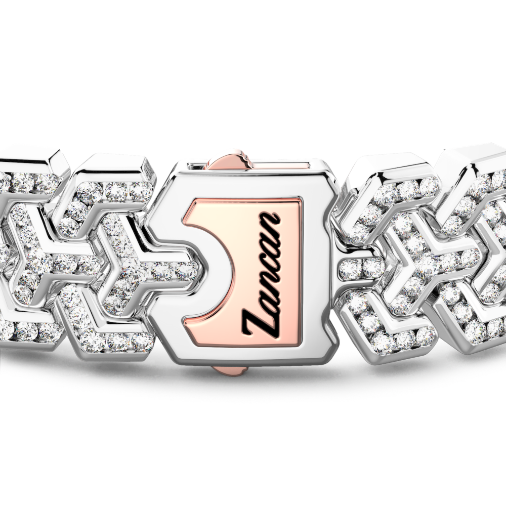 Zancan bracelet in 18kt gold and diamonds. #3