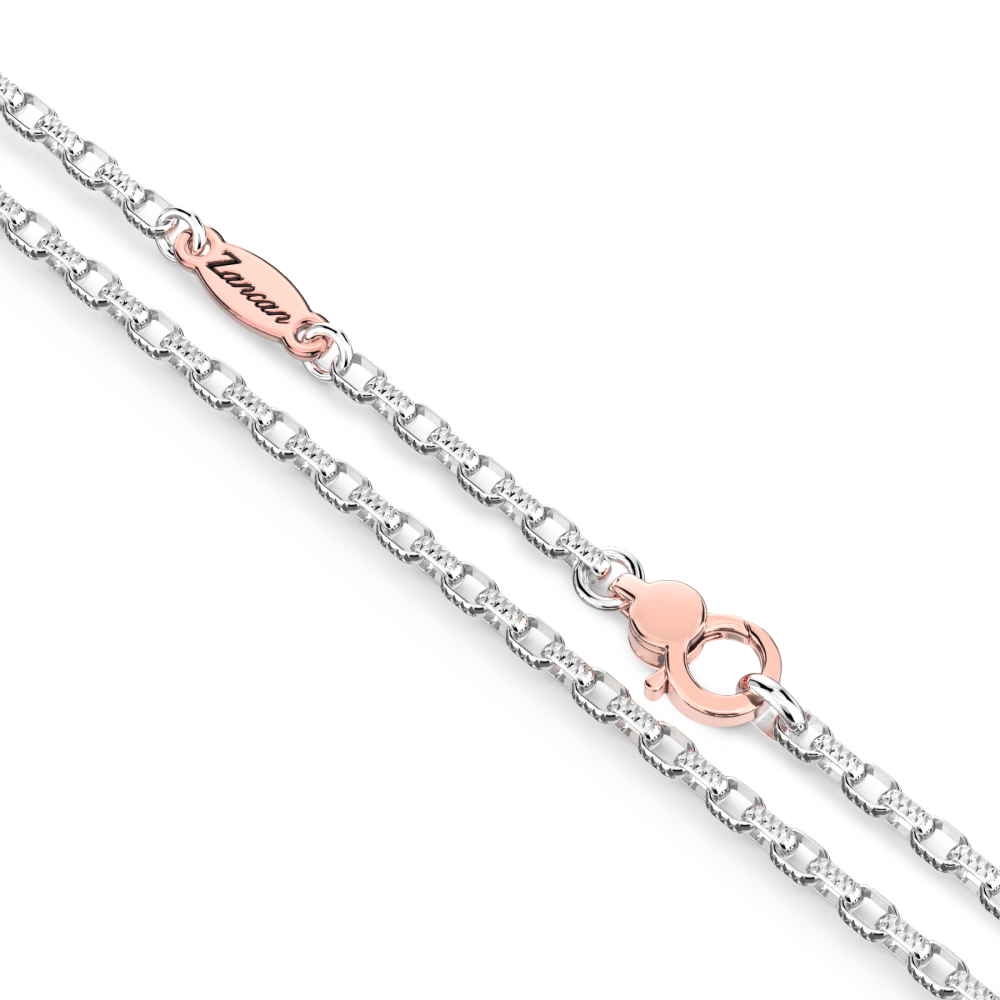Zancan necklace in 18k gold with black diamonds. #3