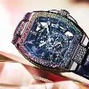 Metropolitan PS Titanium/SQLT Blue Dial/Rainbow F00103.4216002#2.webp