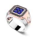 Zancan ring in 18kt gold with sapphires. #2