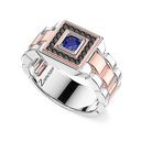 Zancan ring in 18kt gold with diamonds. #2