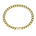 Zancan bracelet in 18k gold and black ceramic. #3
