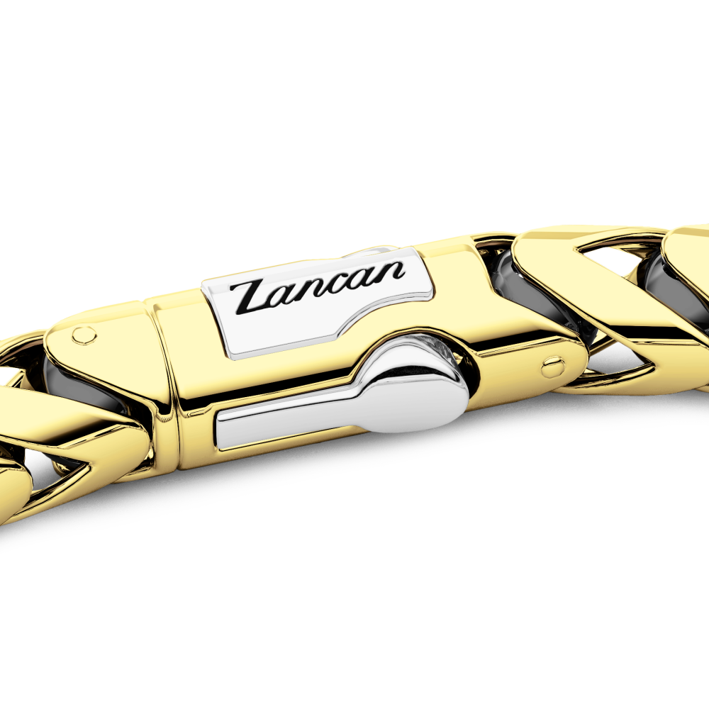Zancan bracelet in 18k gold and black ceramic. #4