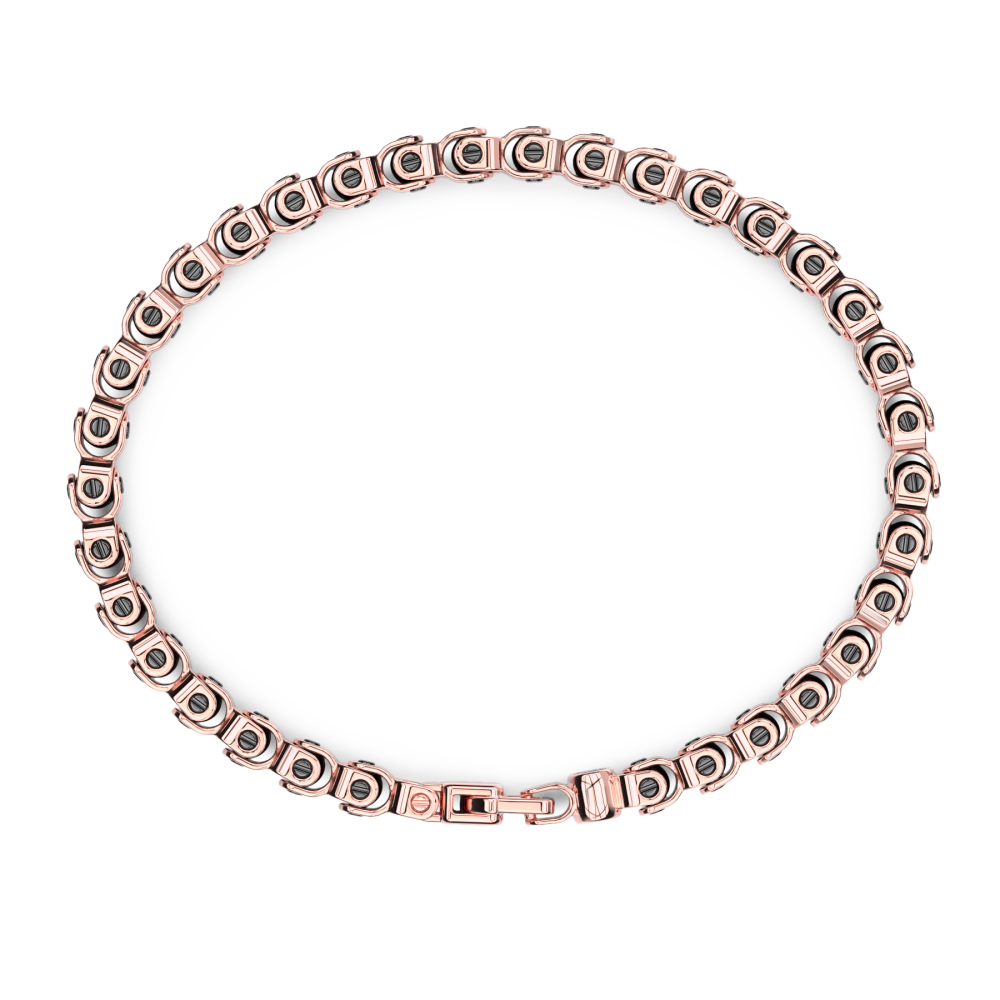 Zancan bracelet in 18k gold and black ceramic. #2