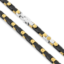 Zancan 18k gold and black ceramic necklace. #2