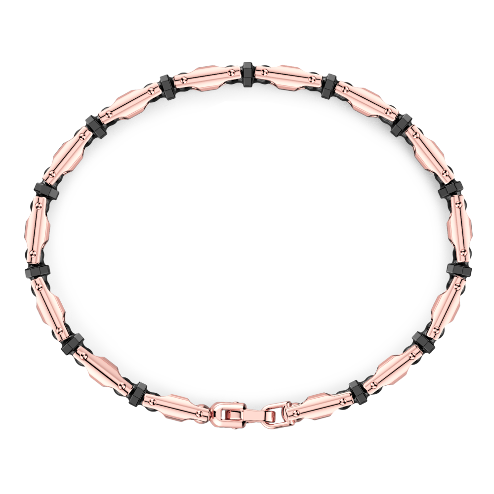 Zancan bracelet in 18k gold and black ceramic. #2